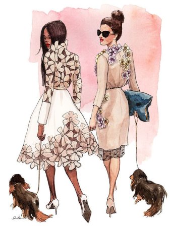 Фэшн-иллюстратор Cristina Alonso