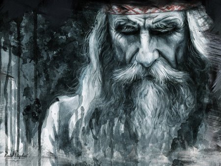 Велес Бог славян арт