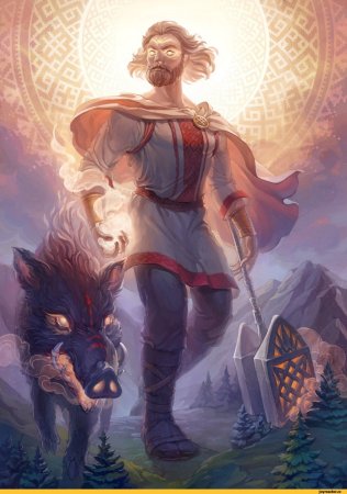 Перун Бог славян арт