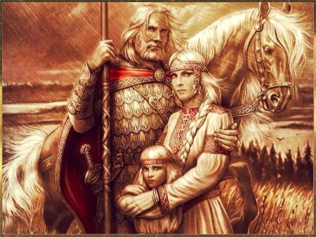 Славянские картины Игорь Ожиганов