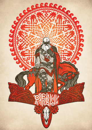 Художник-славянист Максим Кулешов.