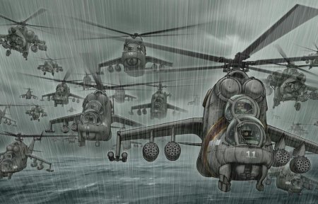 Ми-28 вертолет арт