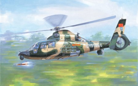 Сборная модель Trumpeter Chinese z-9wa Helicopter (05109) 1:35