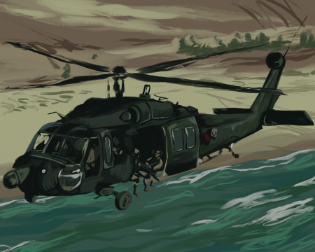 Блэк Хоук вертолет падение черного ястреба