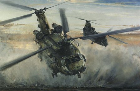 Chinook летающая крепость