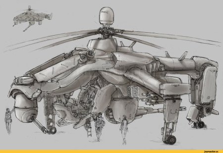 Концепт арты вертолетов