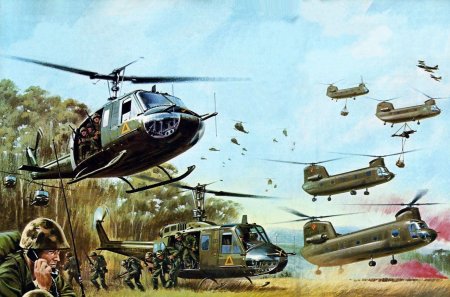 Вьетнам арт uh1