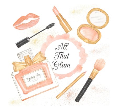 Косметика акварель