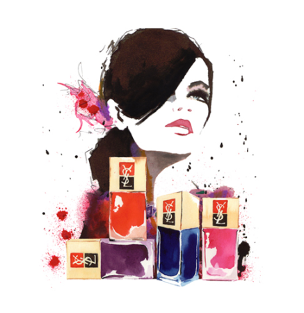 Косметика иллюстрация