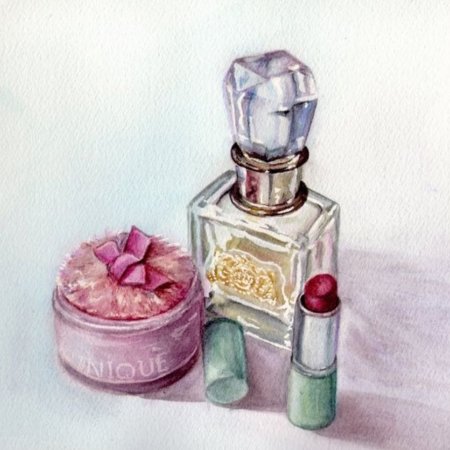 Визажист иллюстрация