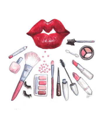 Наброски косметики