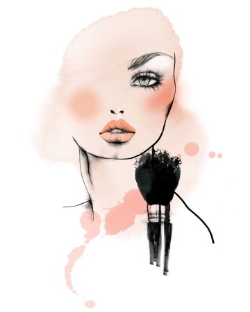 Нарисованная косметика