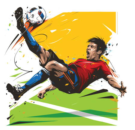 Постер футбол