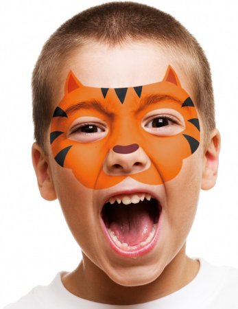 Детский грим на лице