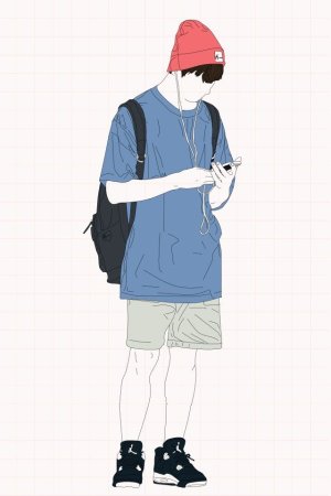 Рисунки БТС В полный рост