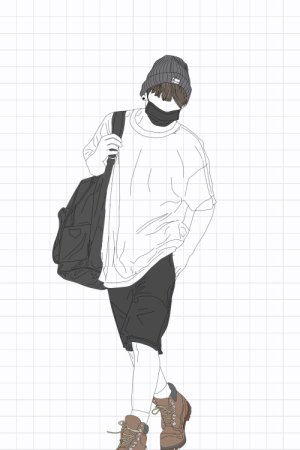 Рисунки БТС во весь рост