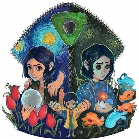 Коралина в стране кошмаров аниме