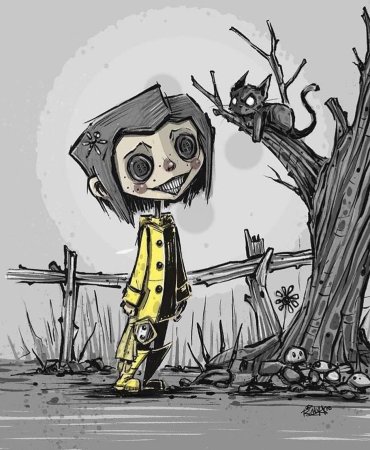 Тим бёртон Коралина