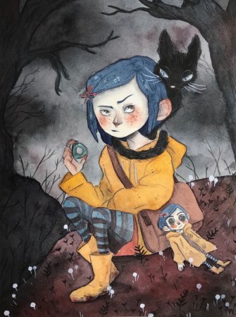 Коралина в стране кошмаров кот