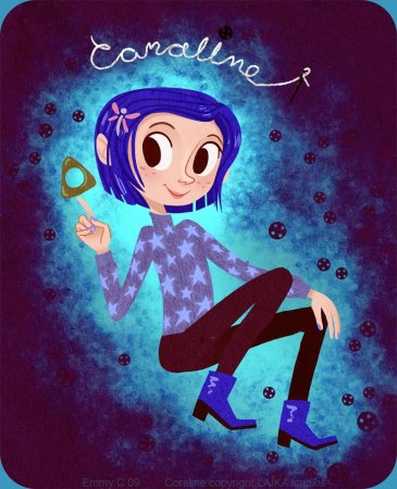 Рисунки Каролины в стране кошмаров