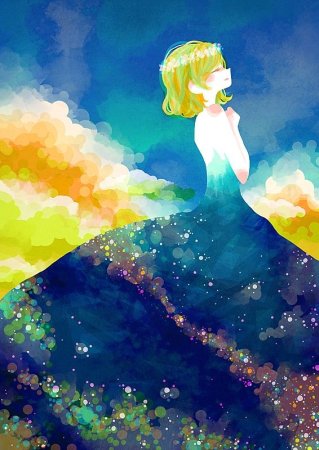 Арт девочка мечта