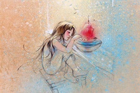 Душевные иллюстрации художников