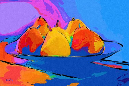 Натюрморт в стиле поп арт