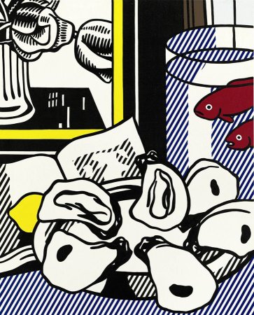 Рой Лихтенштейн натюрморт