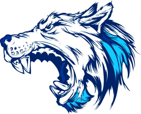 Логотип голова волка