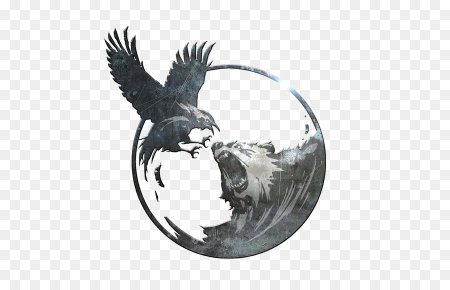 Эмблема ворона