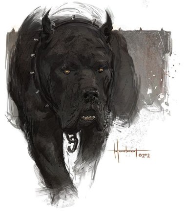 Мастиф Кане Корсо арт