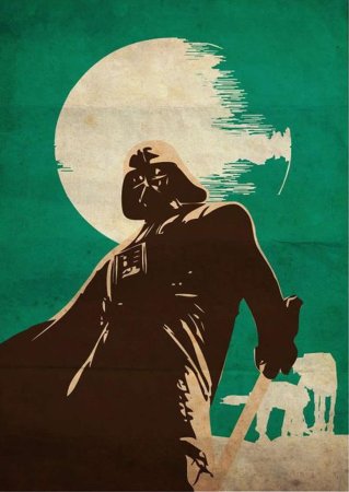 Ретро постеры Звездные войны