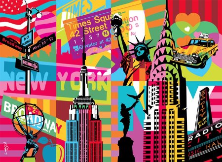 Постеры в стиле поп-арт