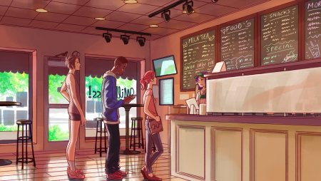 Кафе гача лайф