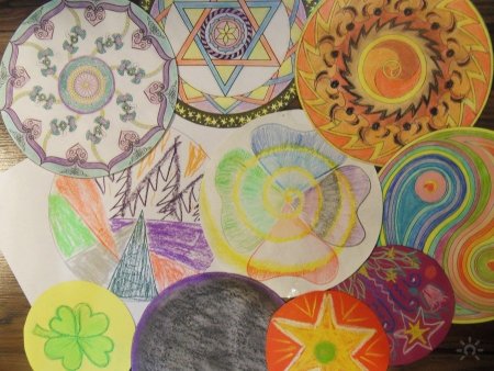 Арт терапия круг Мандала