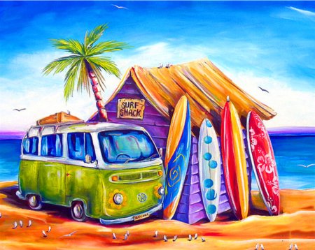 Путешествие рисунки яркие