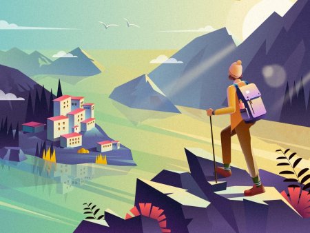 Флэт иллюстрация