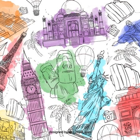 Рисование путешествие