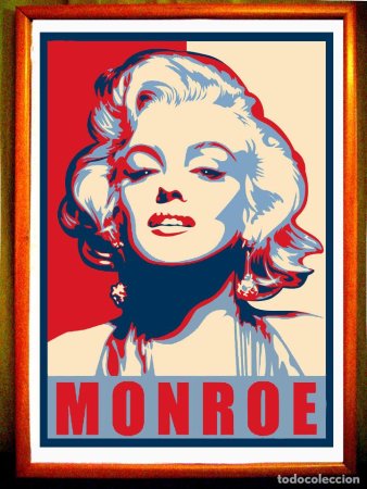 Мэрилин Монро портрет поп-арт