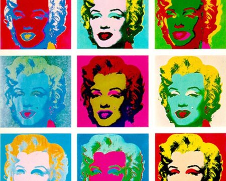 Мэрилин Монро поп-арт Энди Уорхол