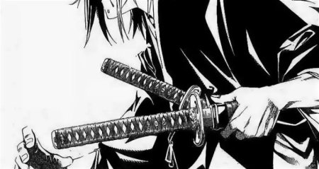 Меч чужака катана