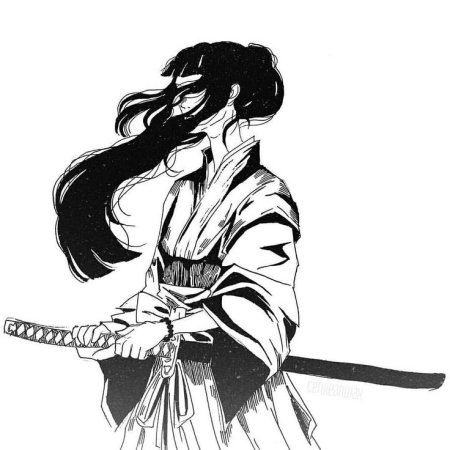 Наброски с катаной