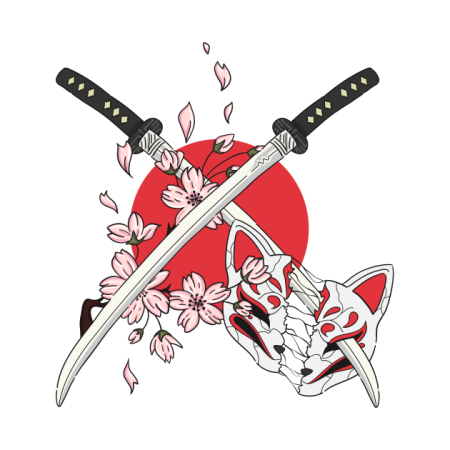 Эскизы тату с катаной