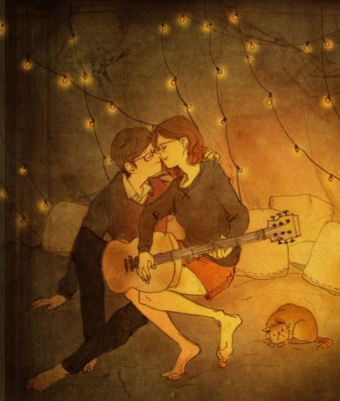 Романтические рисунки