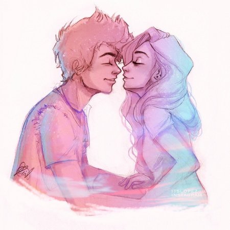 Пары в мультяшном стиле