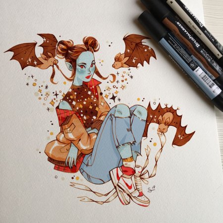 Художник Sibylline Meynet