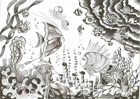 Рыбки Графика