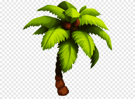 Моана пальмы на белом фоне