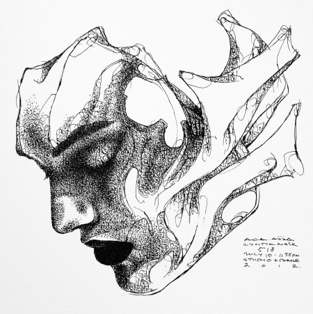 Страшные маски фэнтези