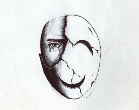 Тату маски театральные эскизы